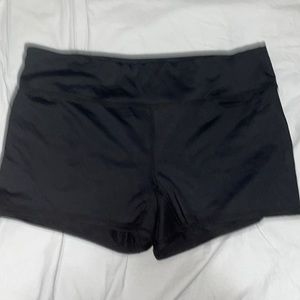 Black volleyball shorts